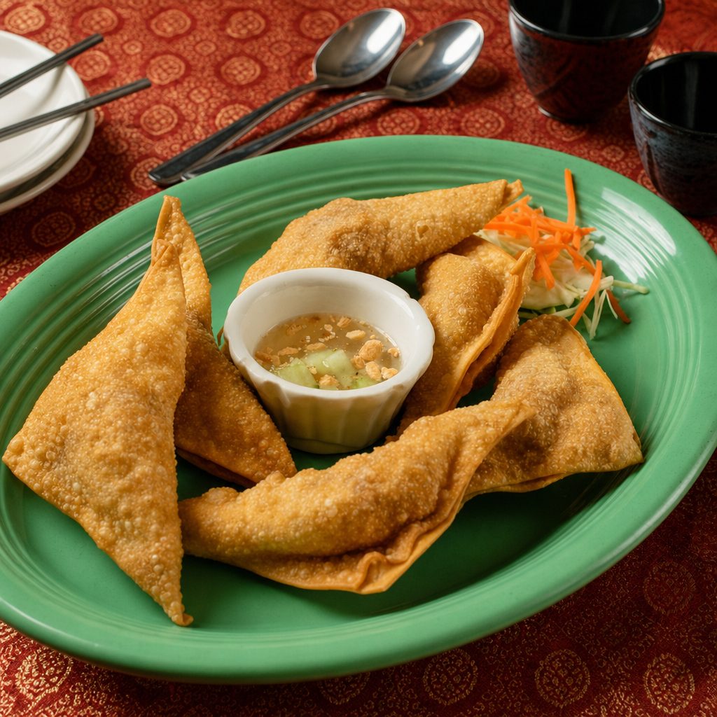 Curry Wontons.