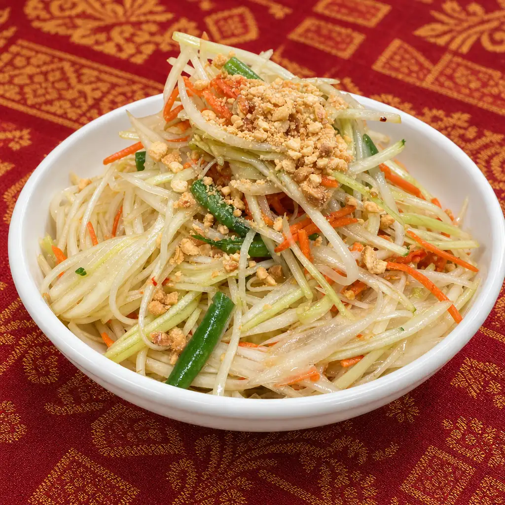 Som Tum Thai (Papaya Salad).