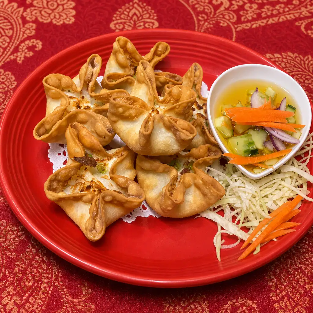Crab Rangoons.